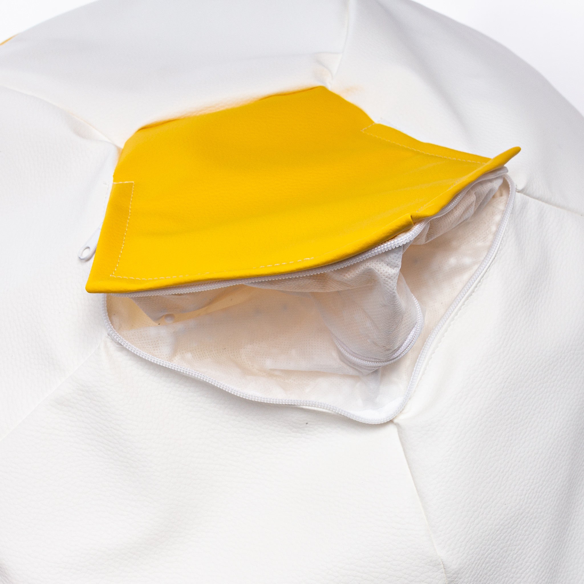 Pouf Poltrona Sacco Palla da Calcio in Ecopelle Taglia M