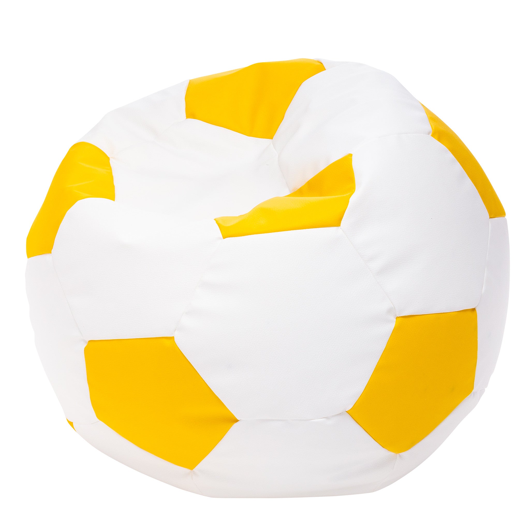 Pouf Poltrona Sacco Palla da Calcio in Ecopelle Taglia M