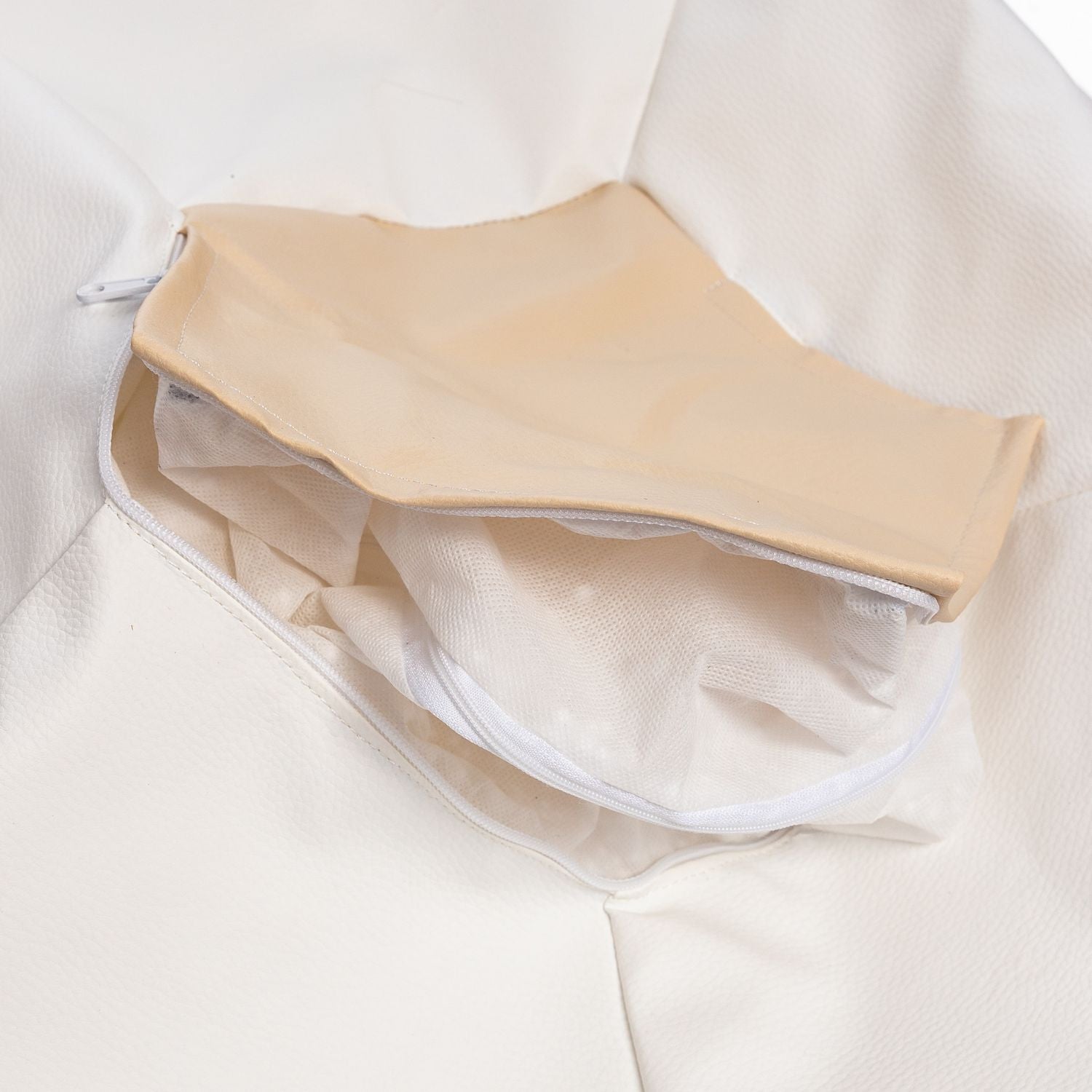 Pouf Poltrona Sacco Palla da Calcio in Ecopelle Taglia M