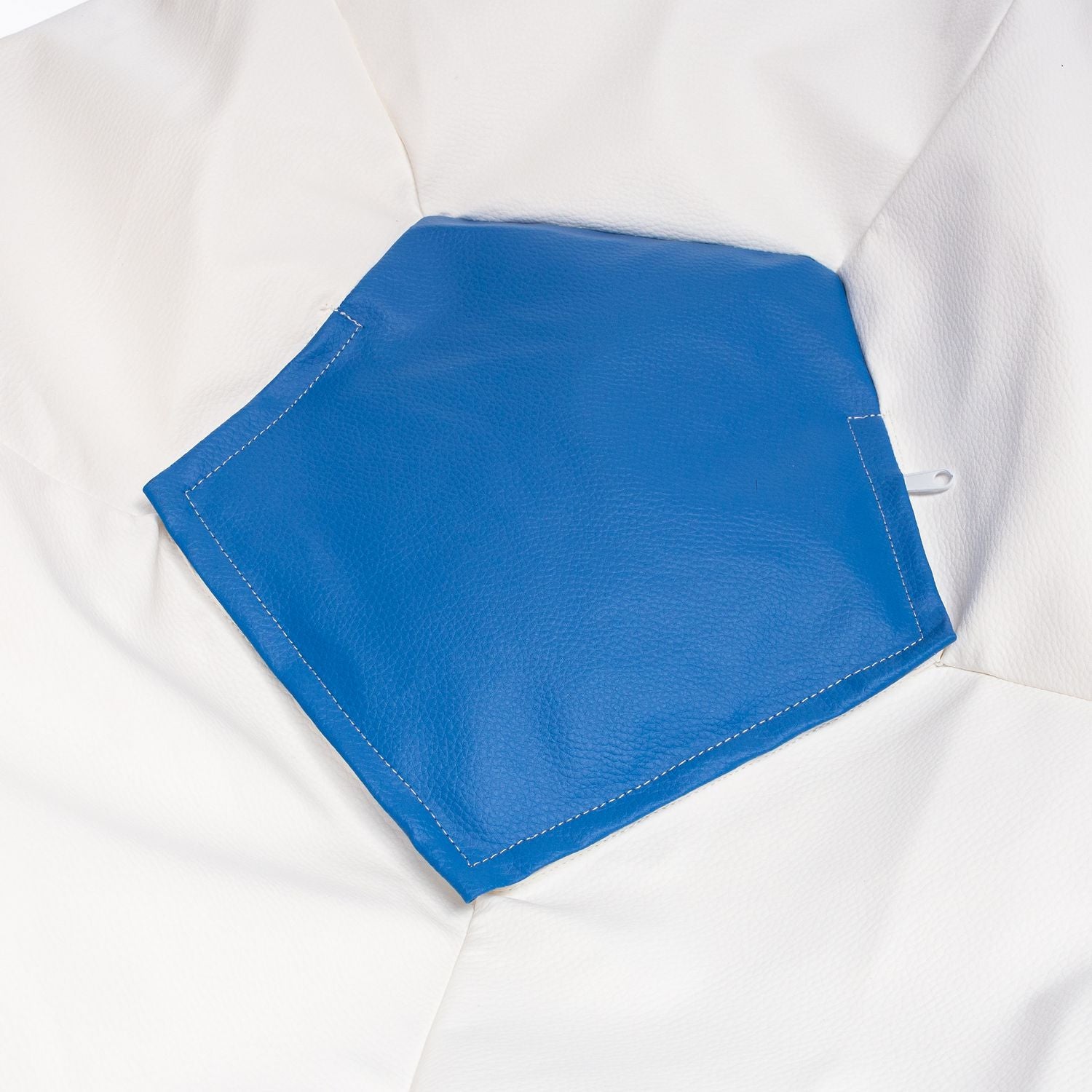 Pouf Poltrona Sacco Palla da Calcio in Ecopelle Taglia M