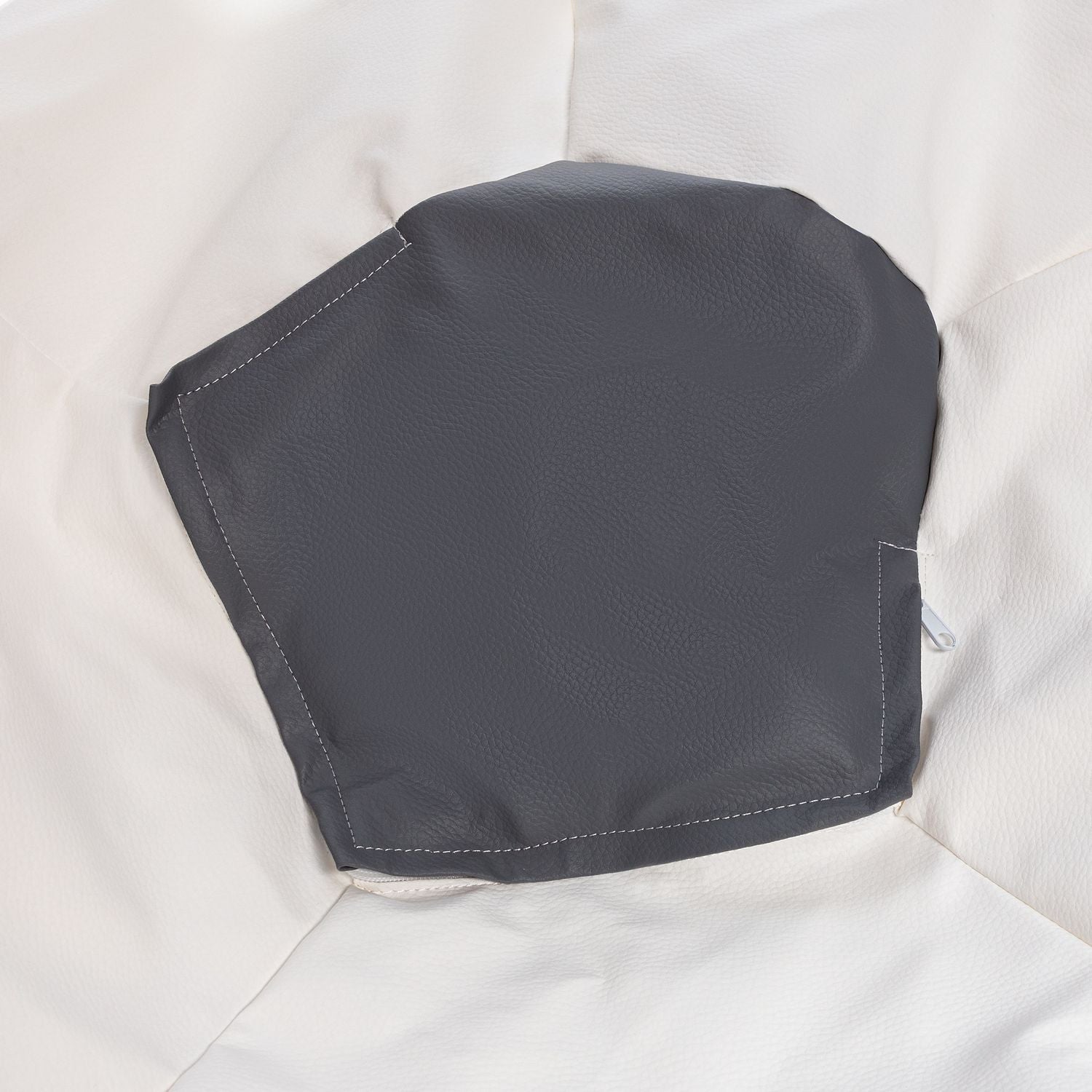 Pouf Poltrona Sacco Palla da Calcio in Ecopelle Taglia M