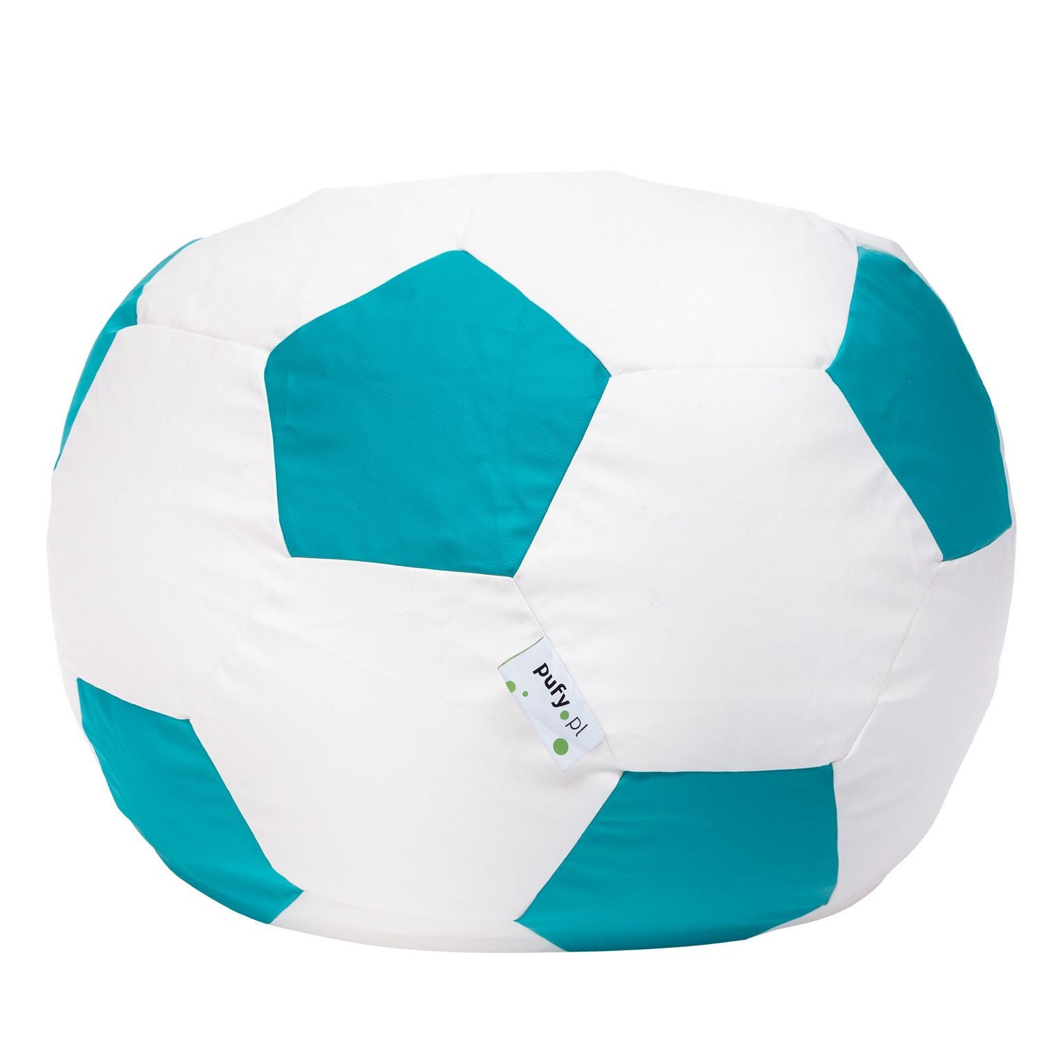 Pouf Poltrona Sacco Palla da Calcio in Ecopelle Taglia M