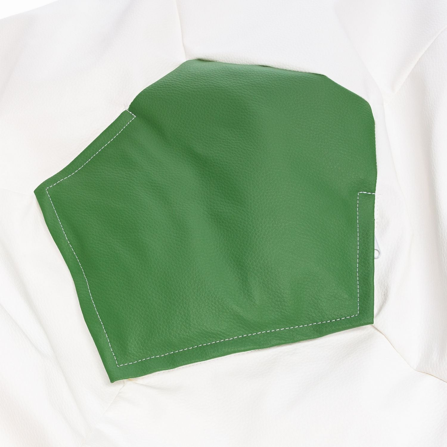 Pouf Poltrona Sacco Palla da Calcio in Ecopelle Taglia XL