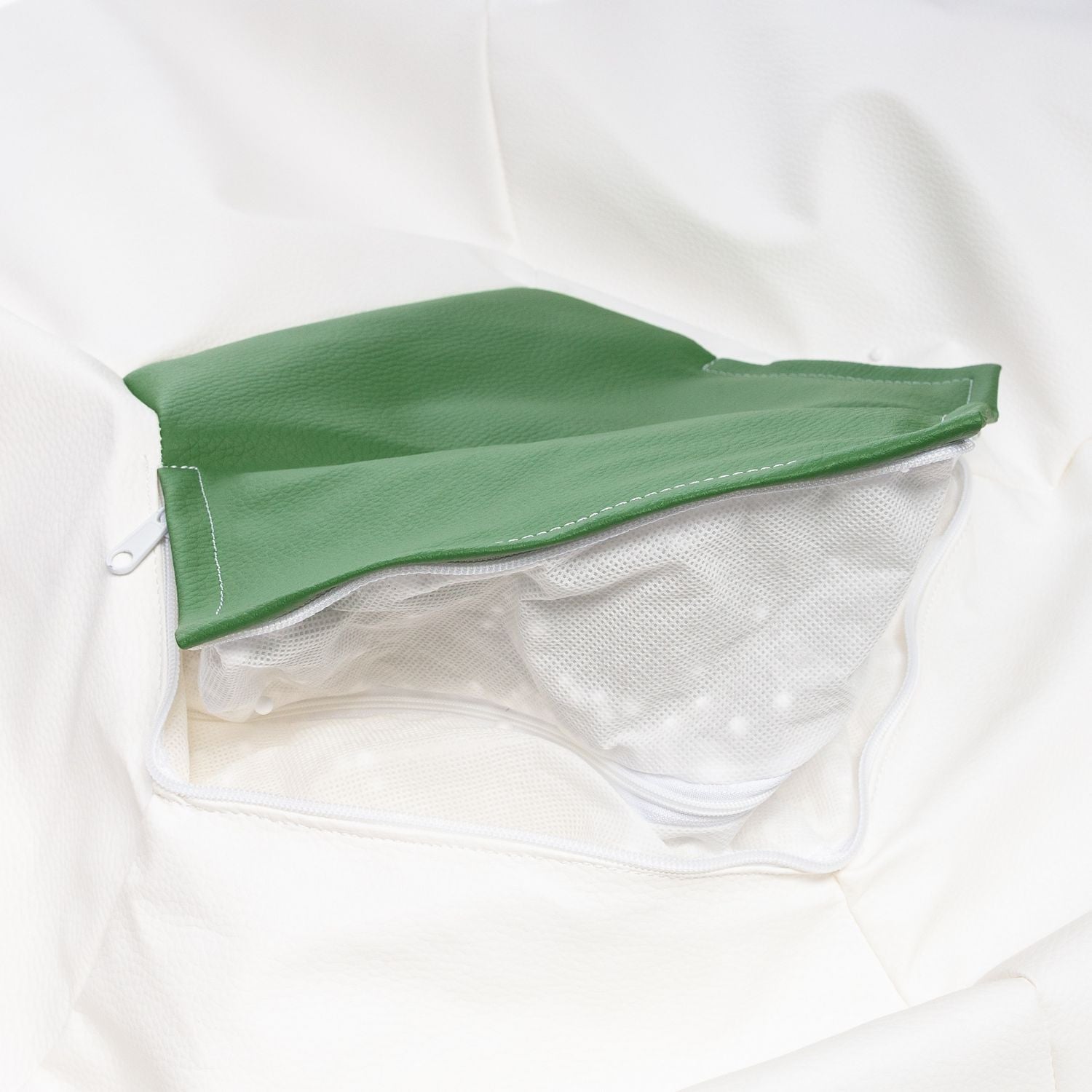 Pouf Poltrona Sacco Palla da Calcio in Ecopelle Taglia XL
