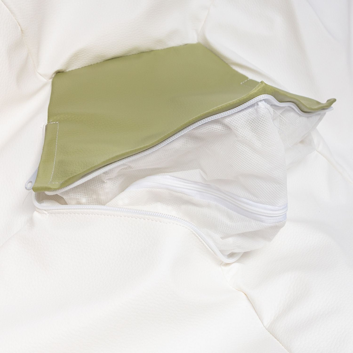 Pouf Poltrona Sacco Palla da Calcio in Ecopelle Taglia XL