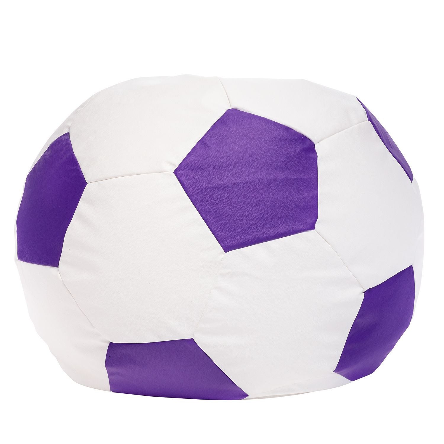 Pouf Poltrona Sacco Palla da Calcio in Ecopelle Taglia XL