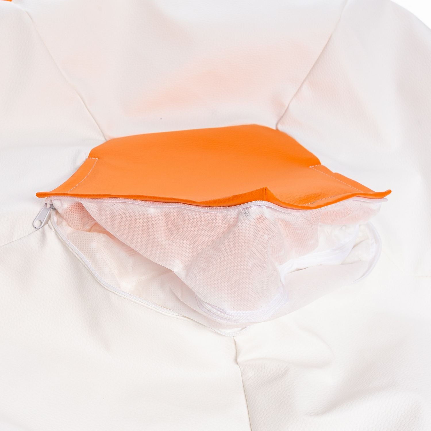 Pouf Poltrona Sacco Palla da Calcio in Ecopelle Taglia XL
