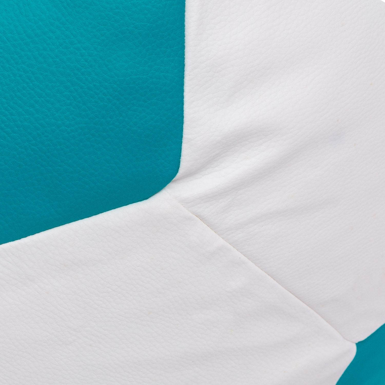 Pouf Poltrona Sacco Palla da Calcio in Ecopelle Taglia XL