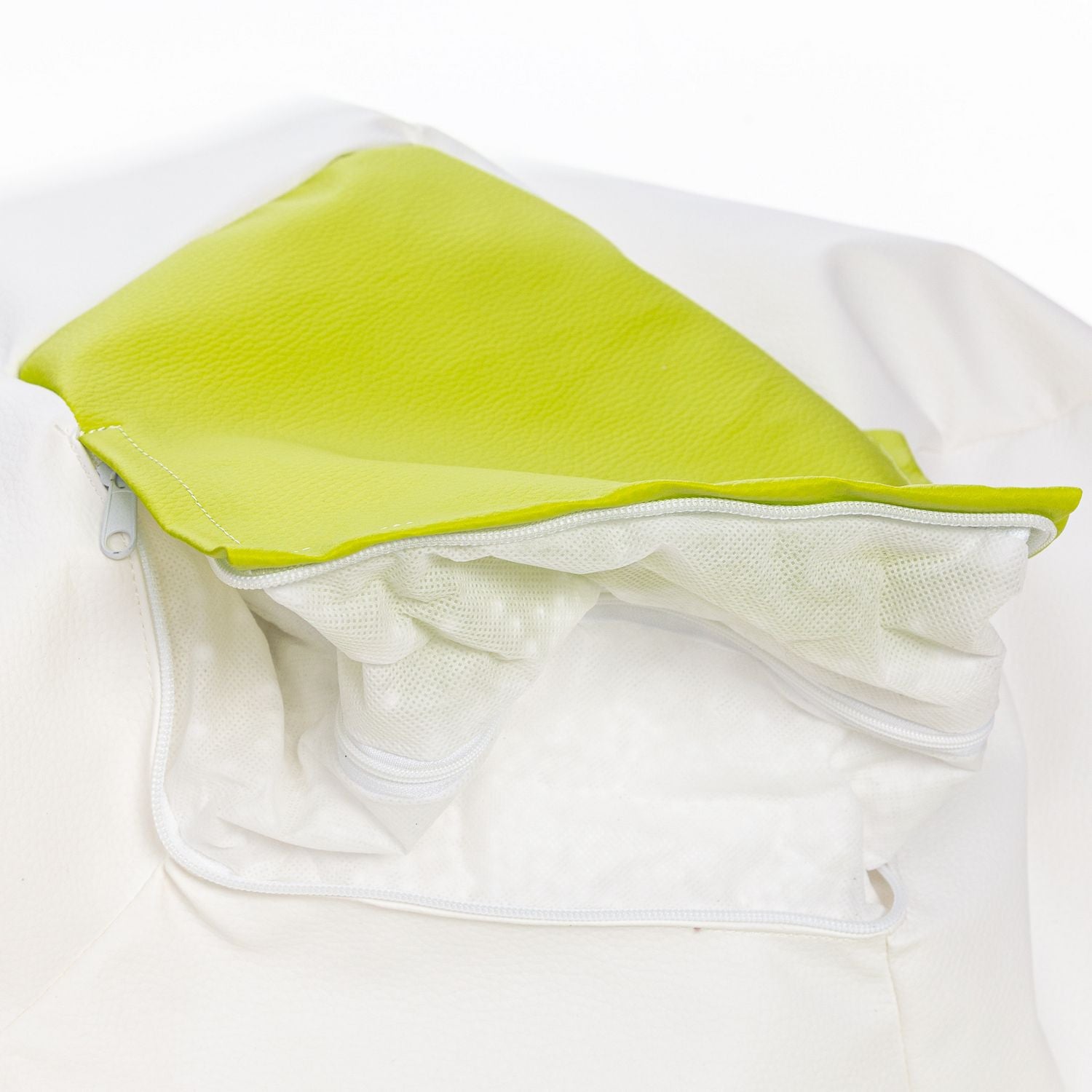 Pouf Poltrona Sacco Palla da Calcio in Ecopelle Taglia XL