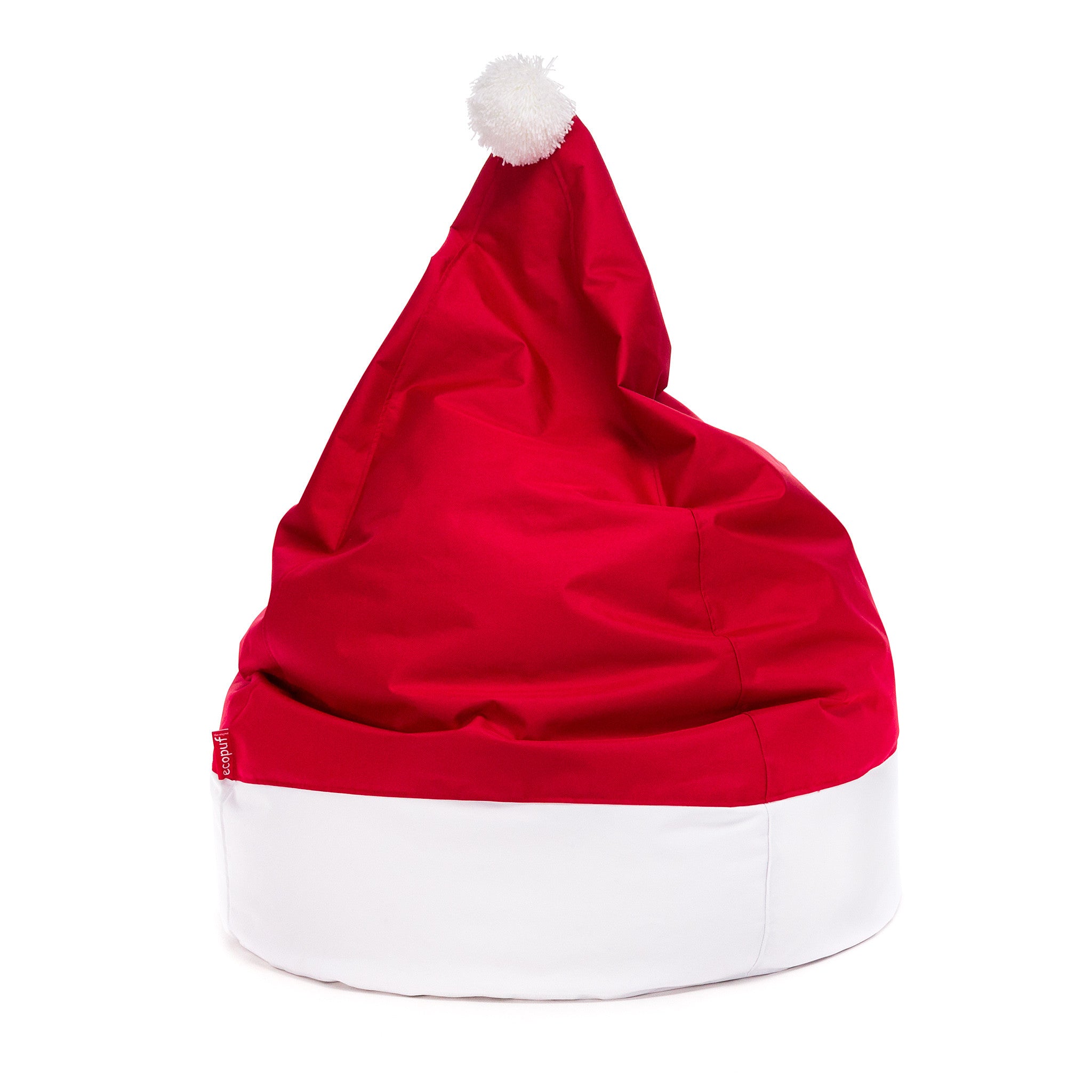 Pouf Sacco Cappello di Babbo Natale Misura M
