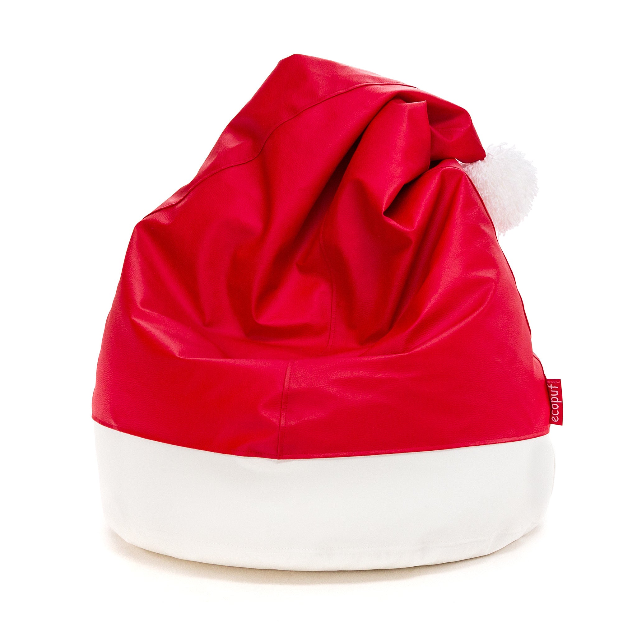 Pouf Sacco Cappello di Babbo Natale