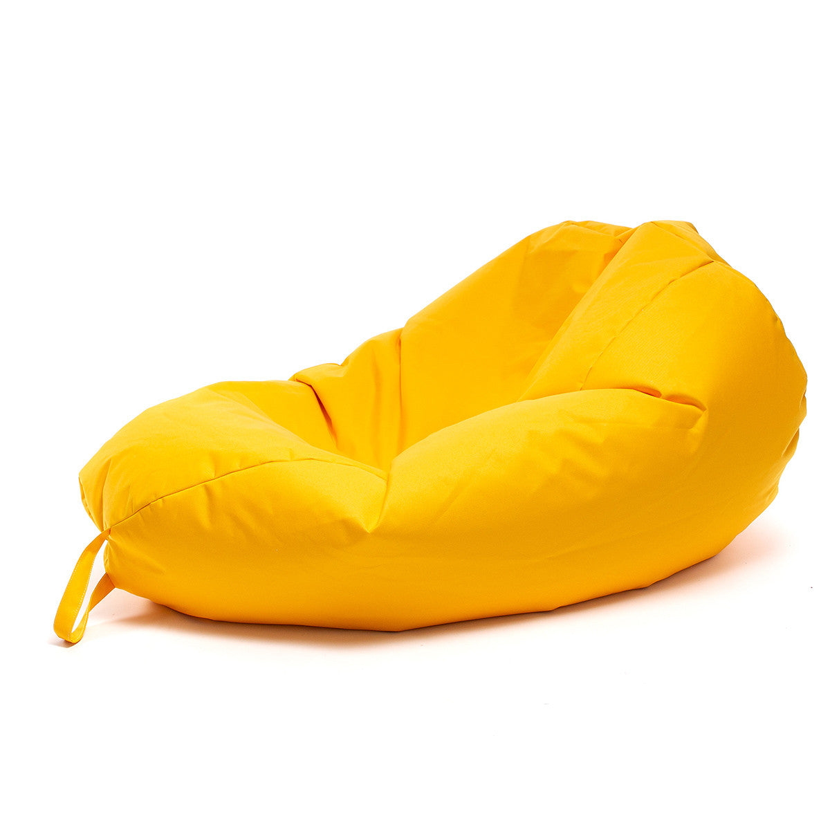 Pouf Poltrona Sacco in Poliestere 70x110 cm con Maniglia