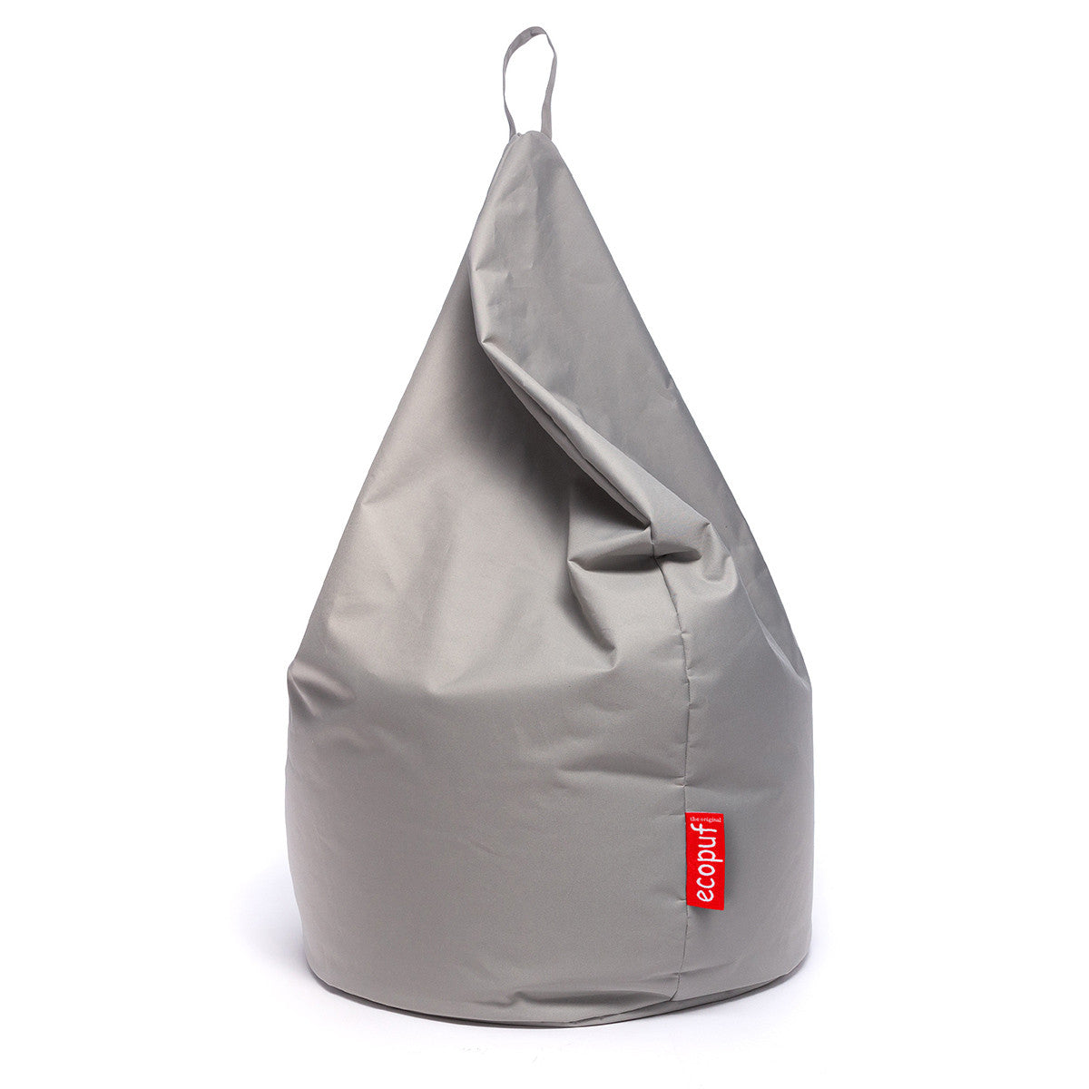 Pouf Poltrona Sacco in Poliestere 70x110 cm con Maniglia