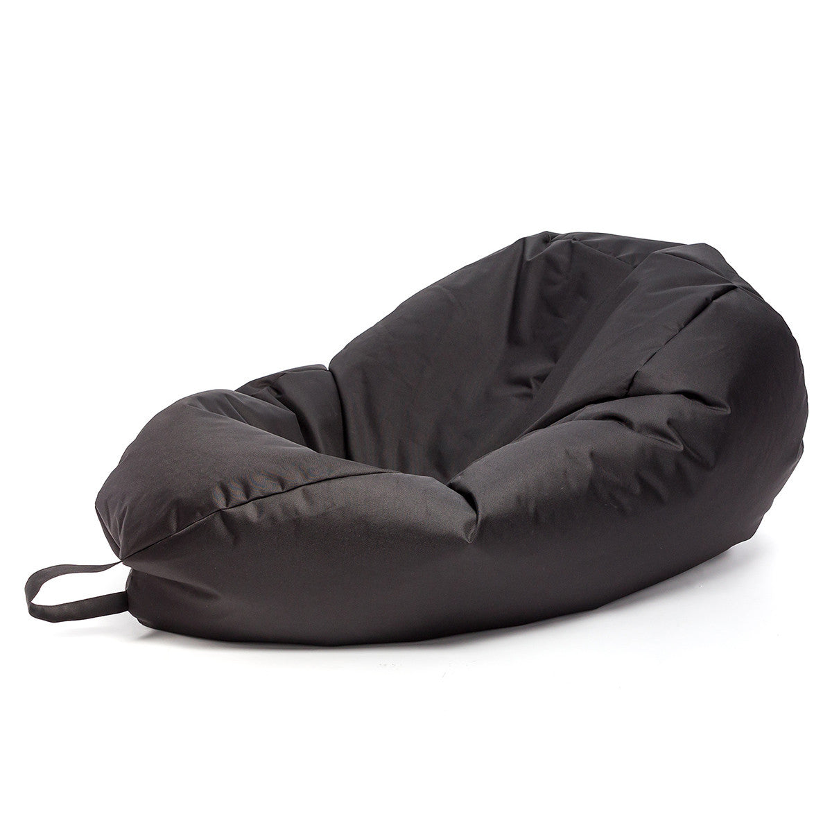 Pouf Poltrona Sacco in Poliestere 70x110 cm con Maniglia