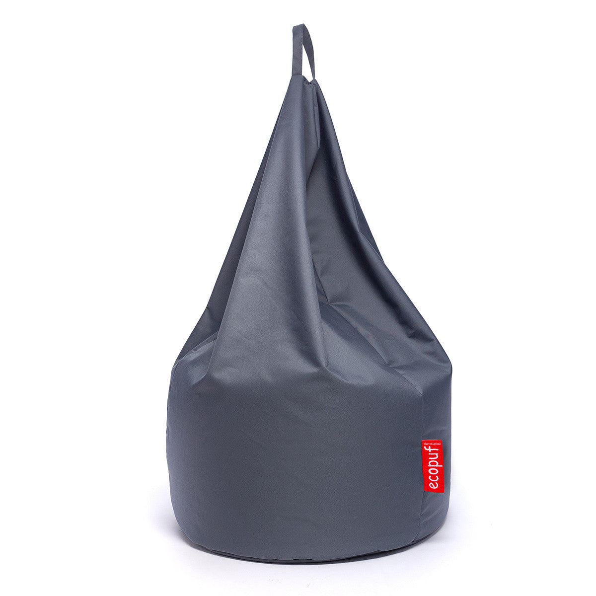 Pouf Poltrona Sacco in Poliestere 70x110 cm con Maniglia