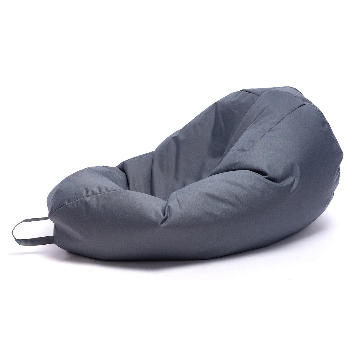 Pouf Poltrona Sacco in Poliestere 70x110 cm con Maniglia