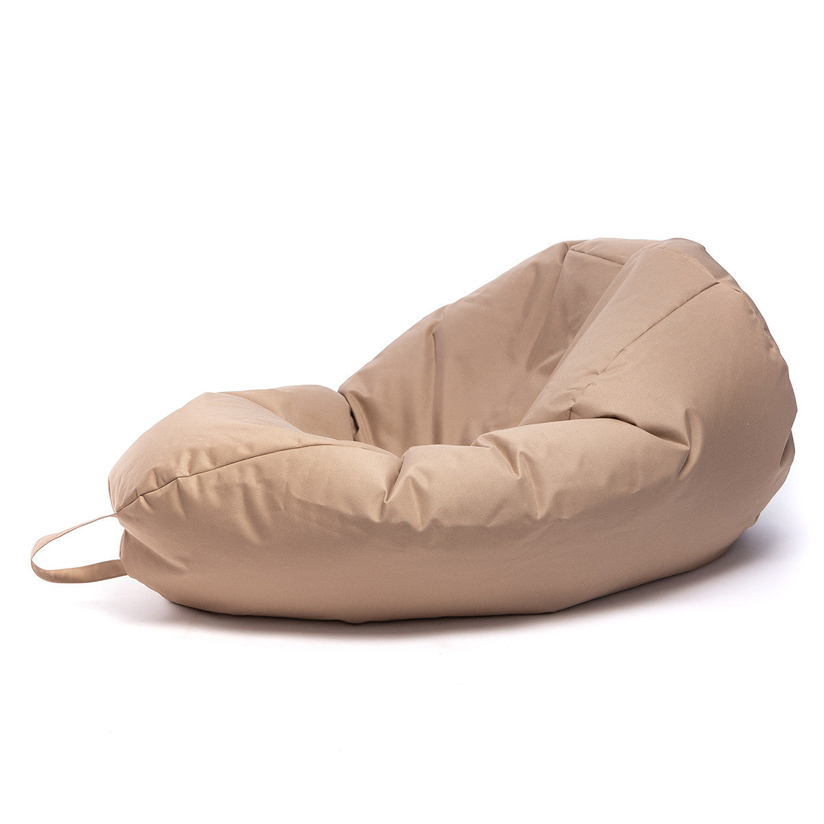 Pouf Poltrona Sacco in Poliestere 70x110 cm con Maniglia