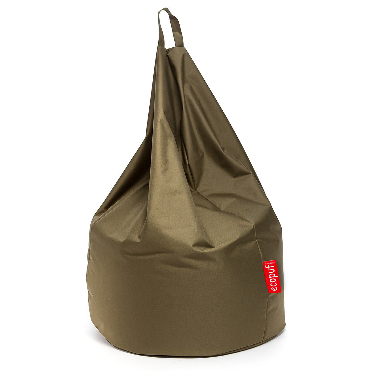 Pouf Poltrona Sacco in Poliestere 70x110 cm con Maniglia