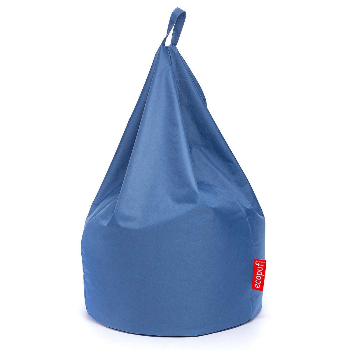 Pouf Poltrona Sacco in Poliestere 70x110 cm con Maniglia