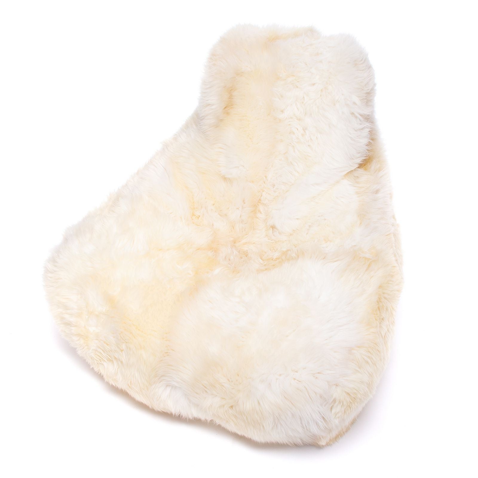 Pouf Sacco Seduta in Vello Naturale d'Agnello