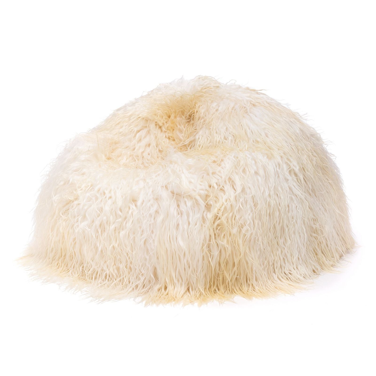 Pouf Poltrona Sacco in Vello Naturale d'Agnello