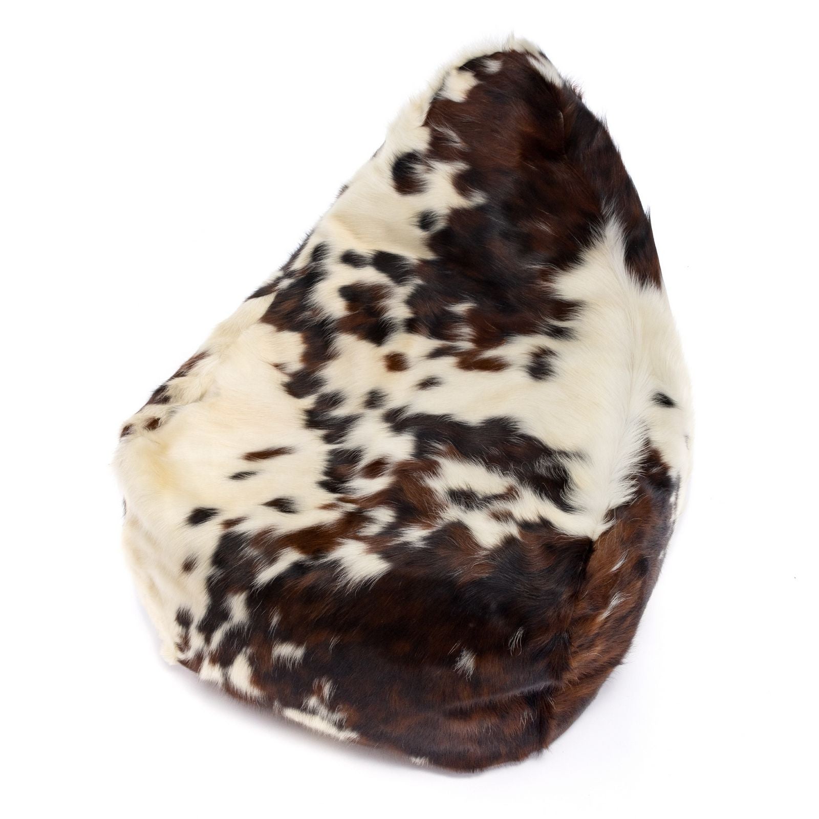 Pouf Poltrona Sacco Sfoderabile in Pelle Naturale Bovina
