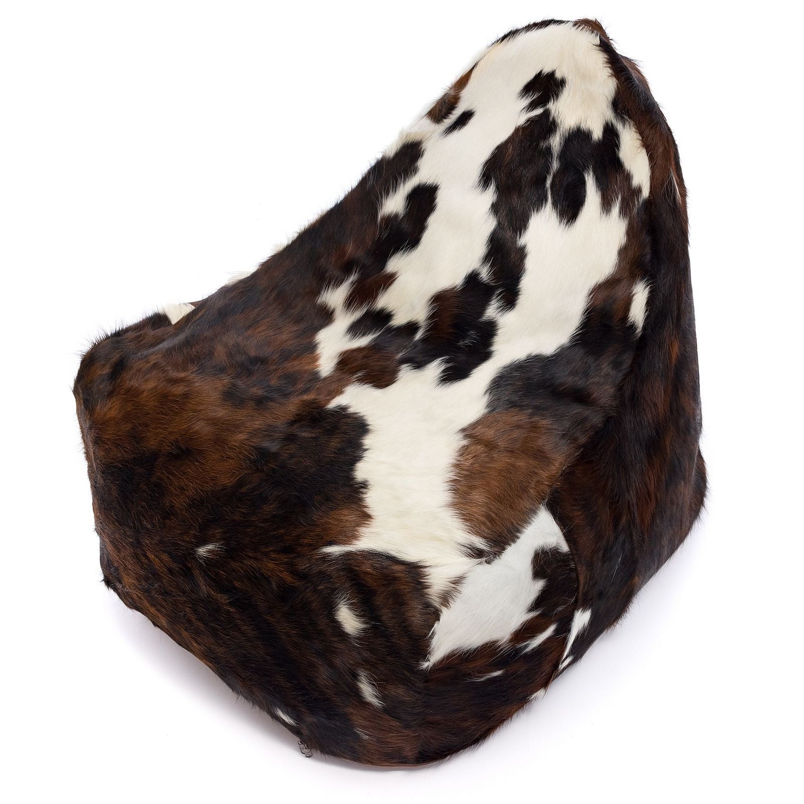 Pouf Poltrona Sacco Sfoderabile in Pelle Naturale Bovina