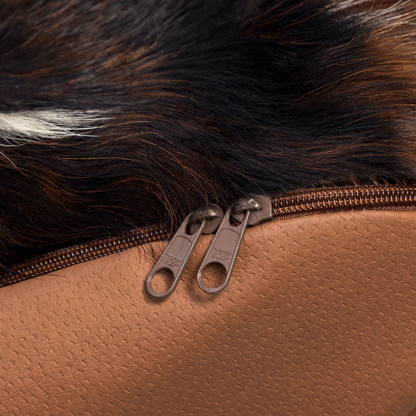 Pouf Poltrona Sacco Sfoderabile in Pelle Naturale Bovina