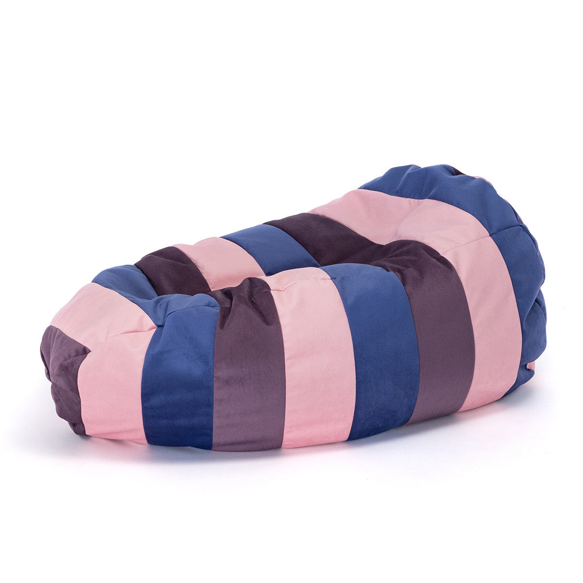 Pouf Poltrona Sacco Microfibra Patchwork
