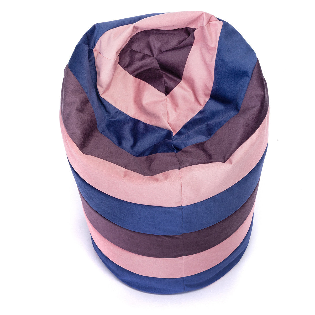 Pouf Poltrona Sacco Microfibra Patchwork