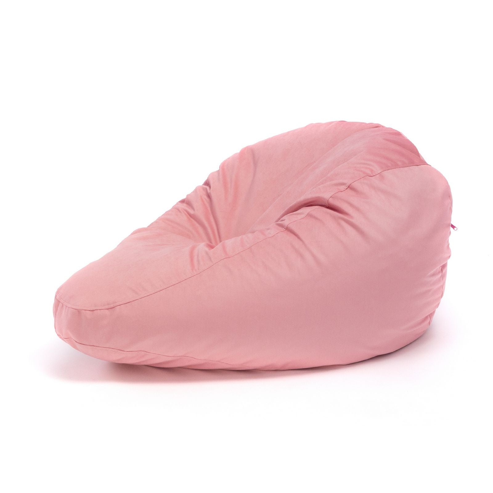 Pouf poltrona sacco fuzzy microfibra sfoderabile