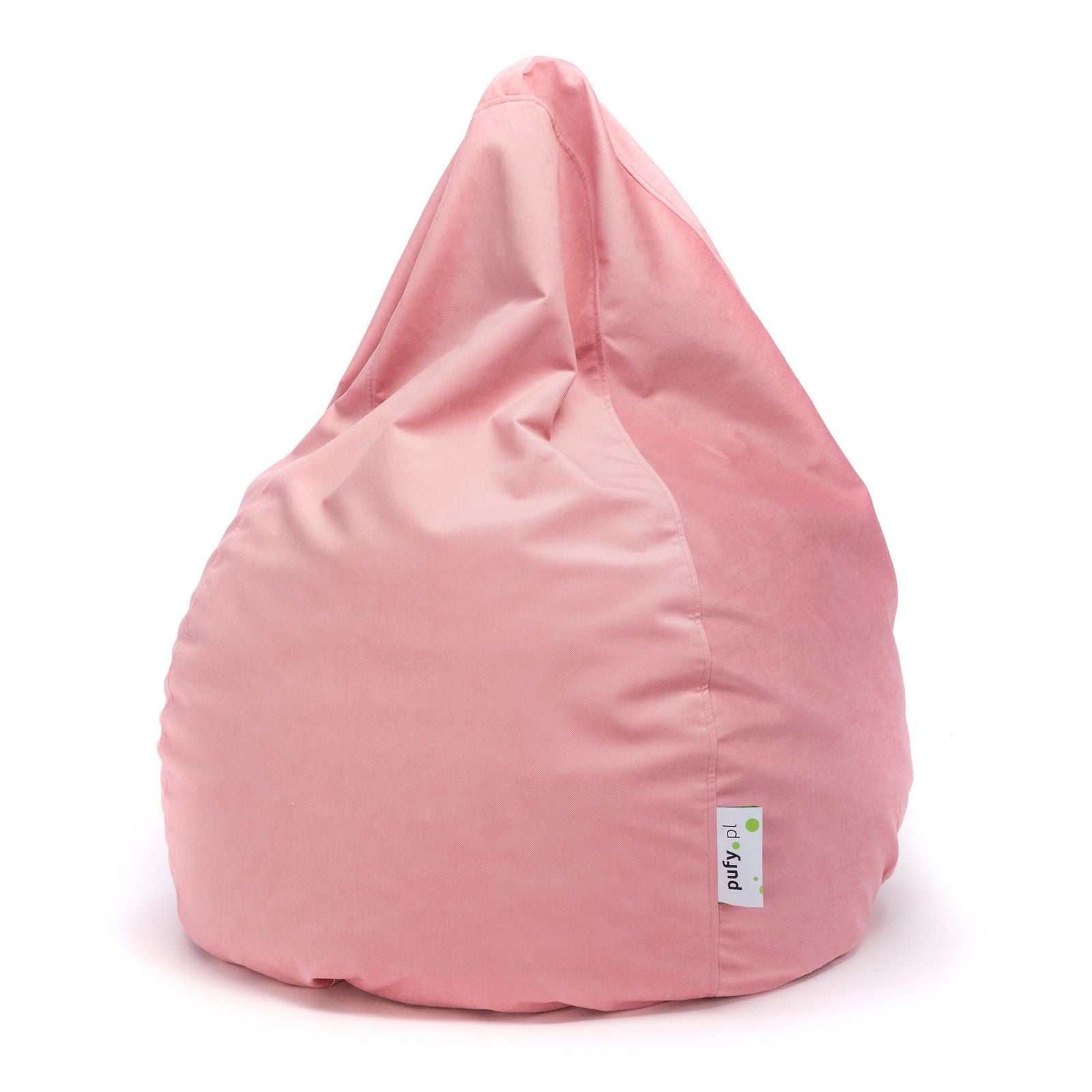 Pouf poltrona sacco fuzzy microfibra sfoderabile
