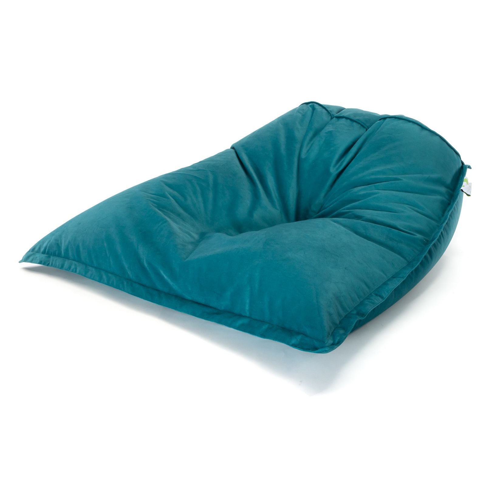 Pouf Cuscino Sacco in tessuto Velluto Velour Sfoderabile