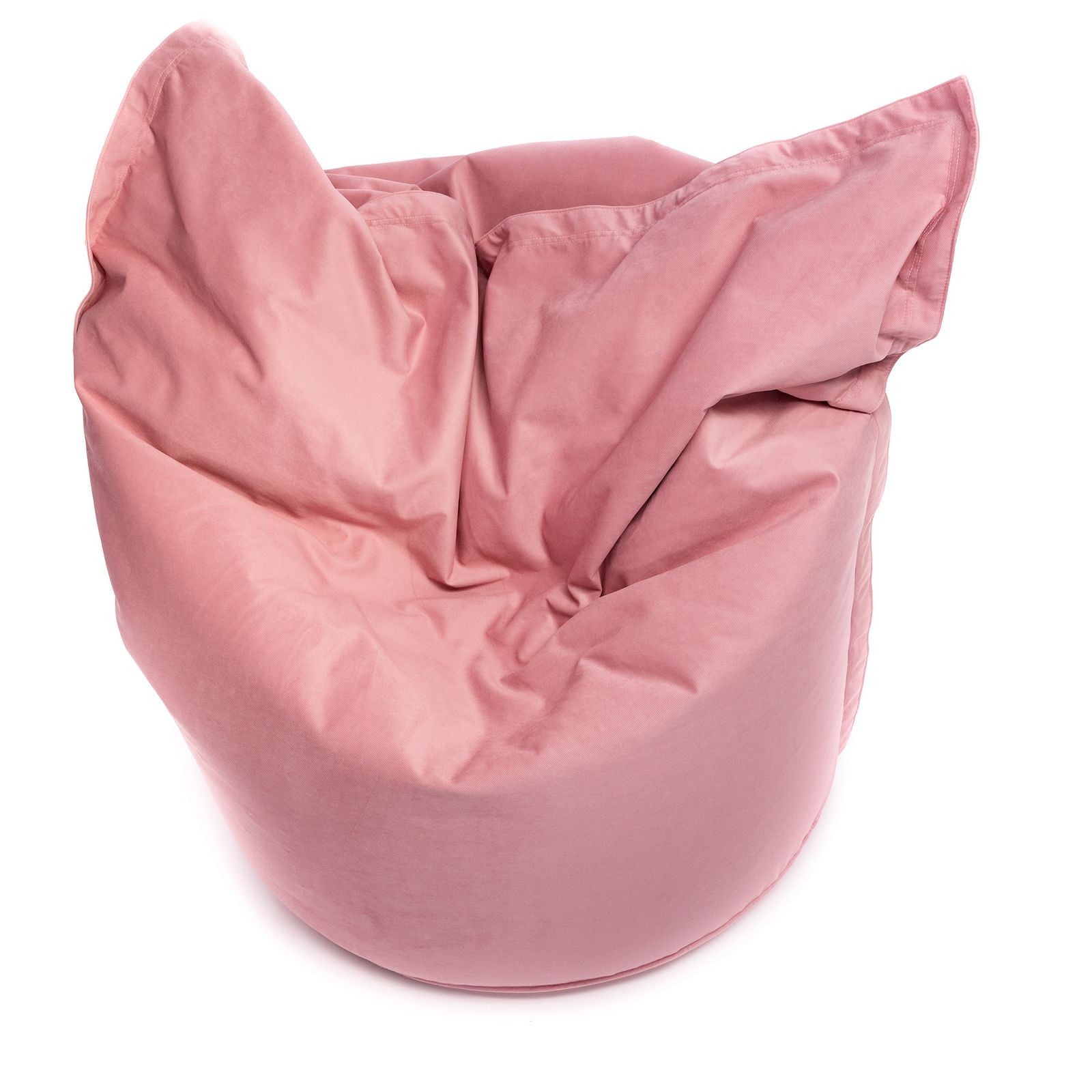 Pouf Cuscino Sacco in tessuto Velluto Velour Sfoderabile