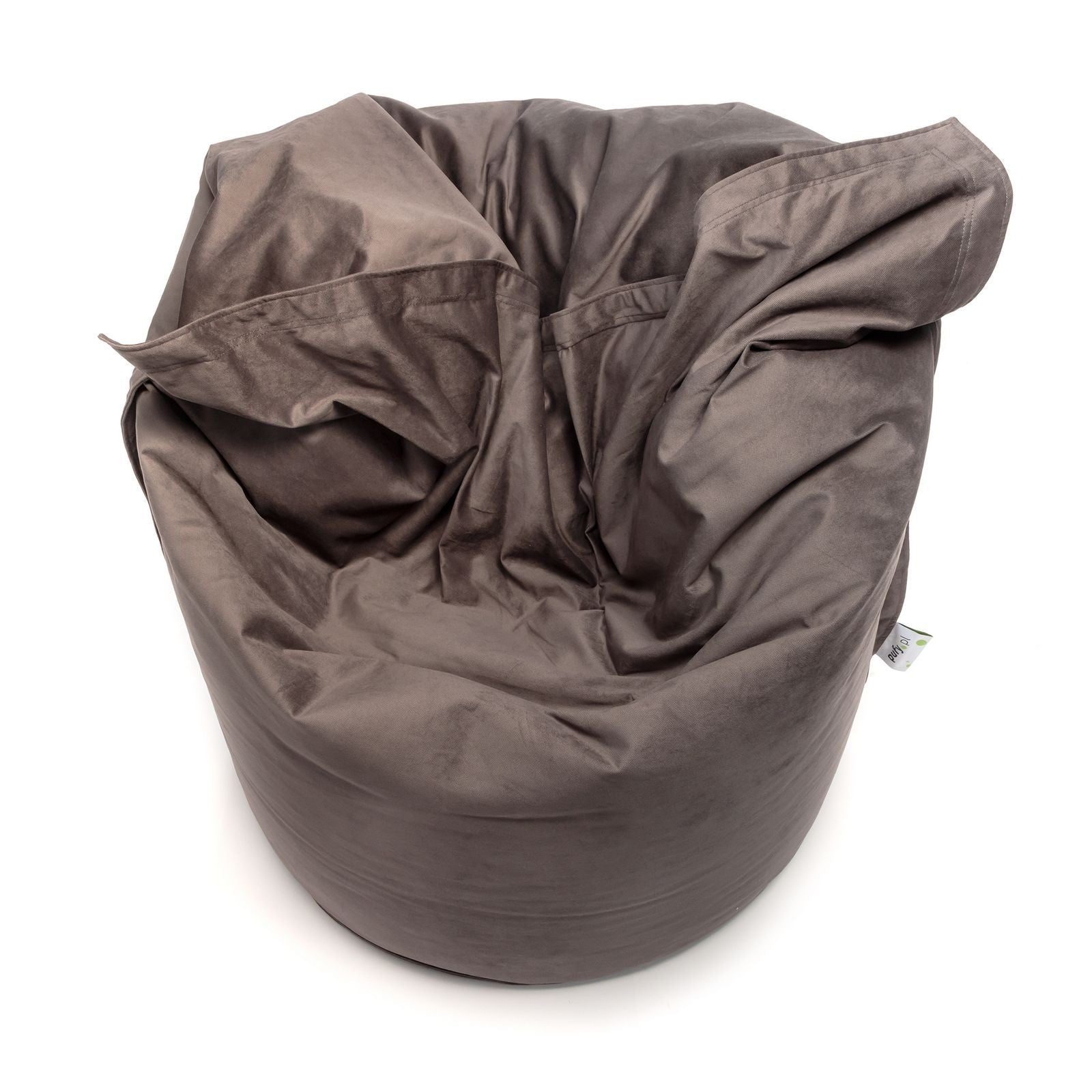 Pouf Cuscino Sacco in tessuto Velluto Velour Sfoderabile