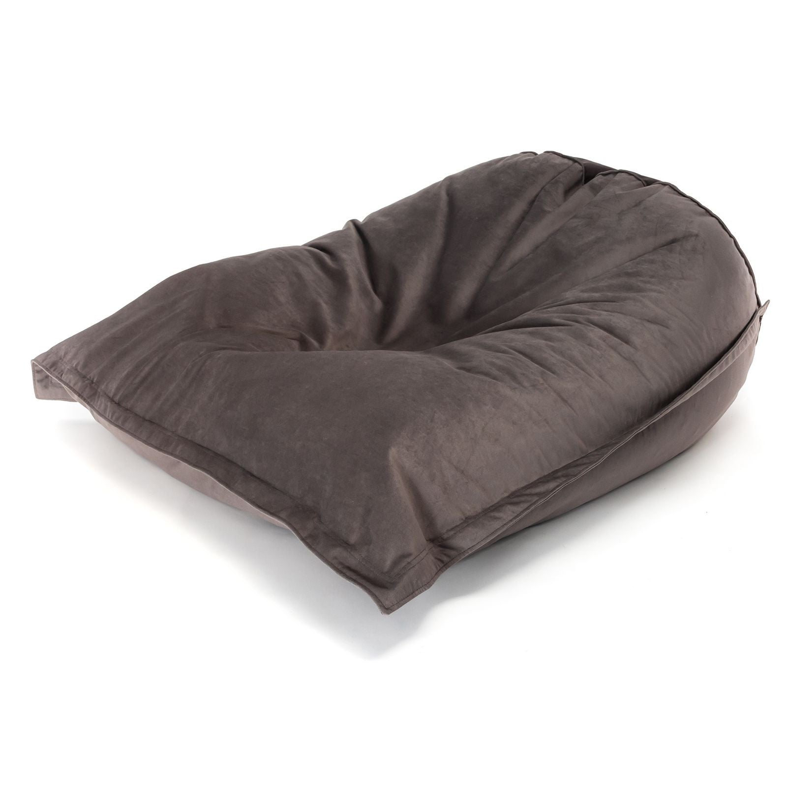 Pouf Cuscino Sacco in tessuto Velluto Velour Sfoderabile