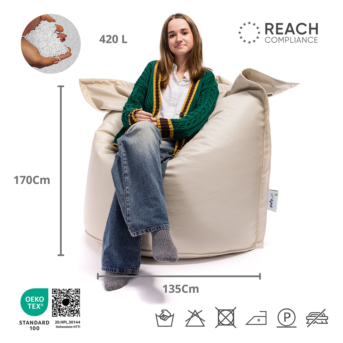 Pouf Cuscino Milano Comfort e Stile per Interni ed Esterni