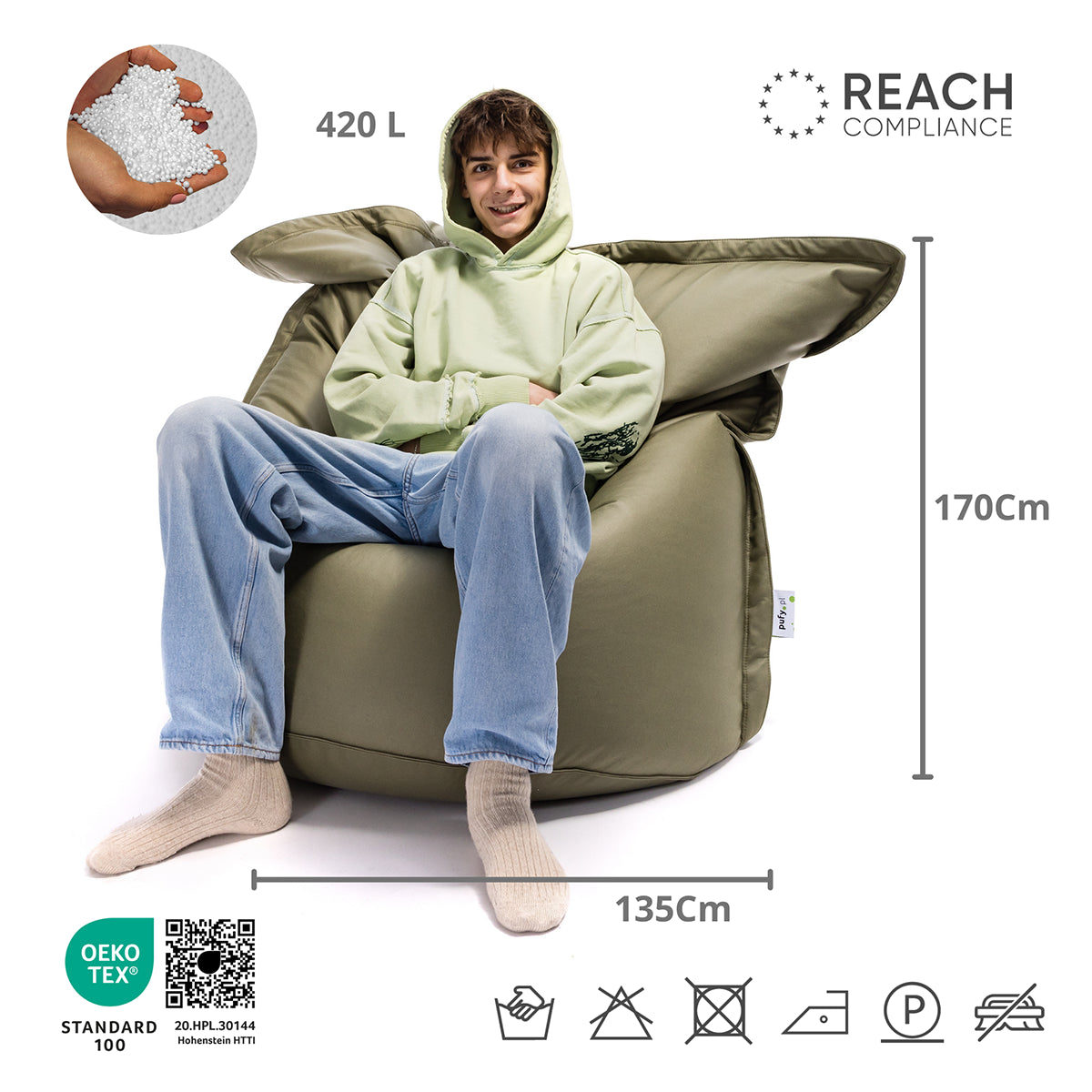 Pouf Cuscino Milano Comfort e Stile per Interni ed Esterni