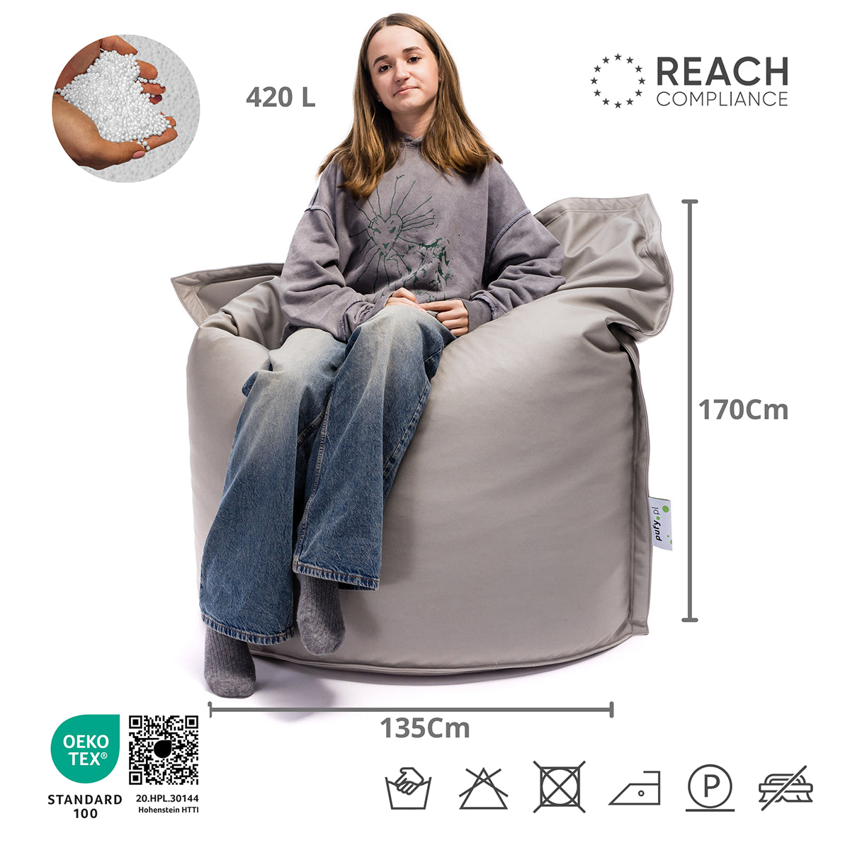 Pouf Cuscino Milano Comfort e Stile per Interni ed Esterni