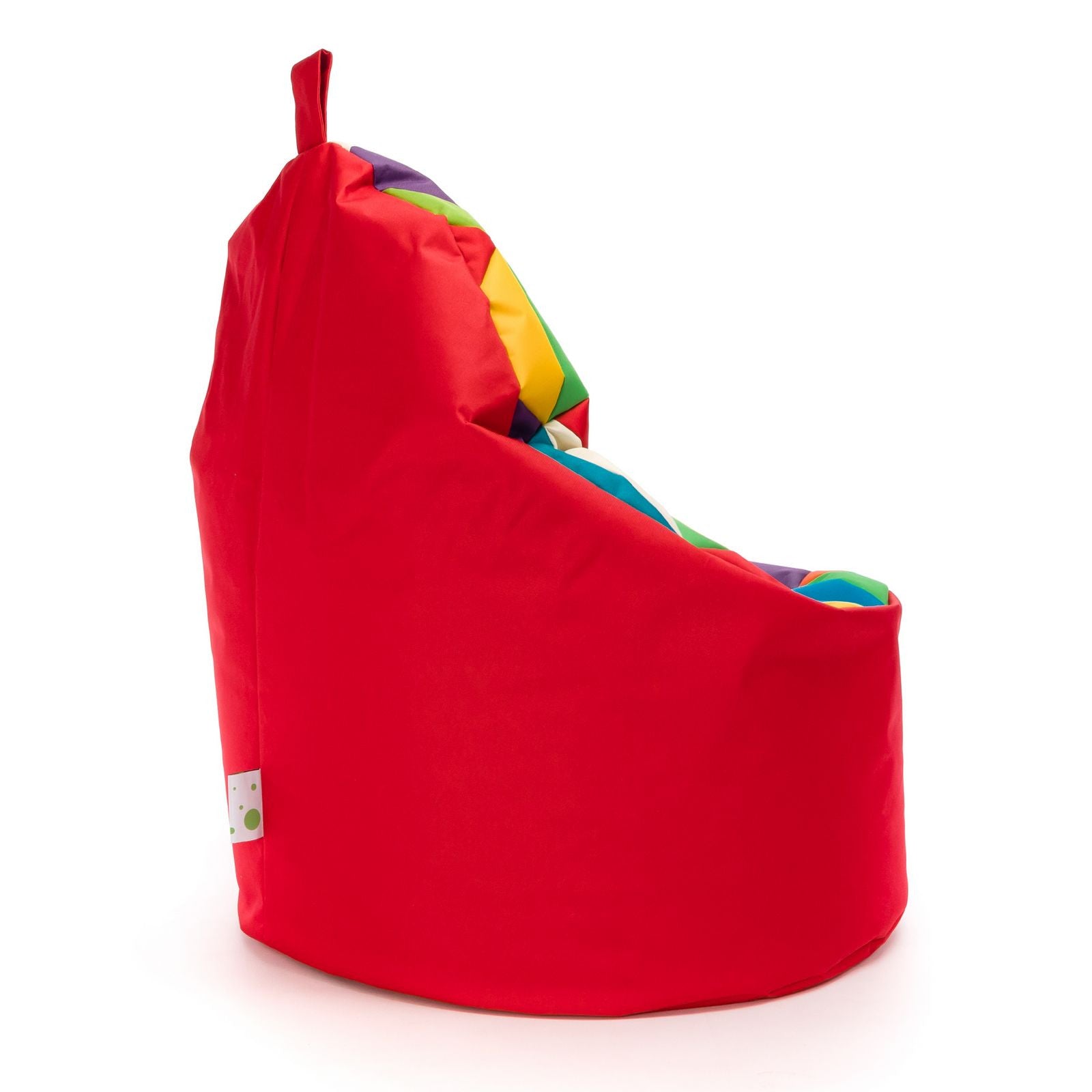 Pouf poltrona sacco seduta yoko patchwork poliestere
