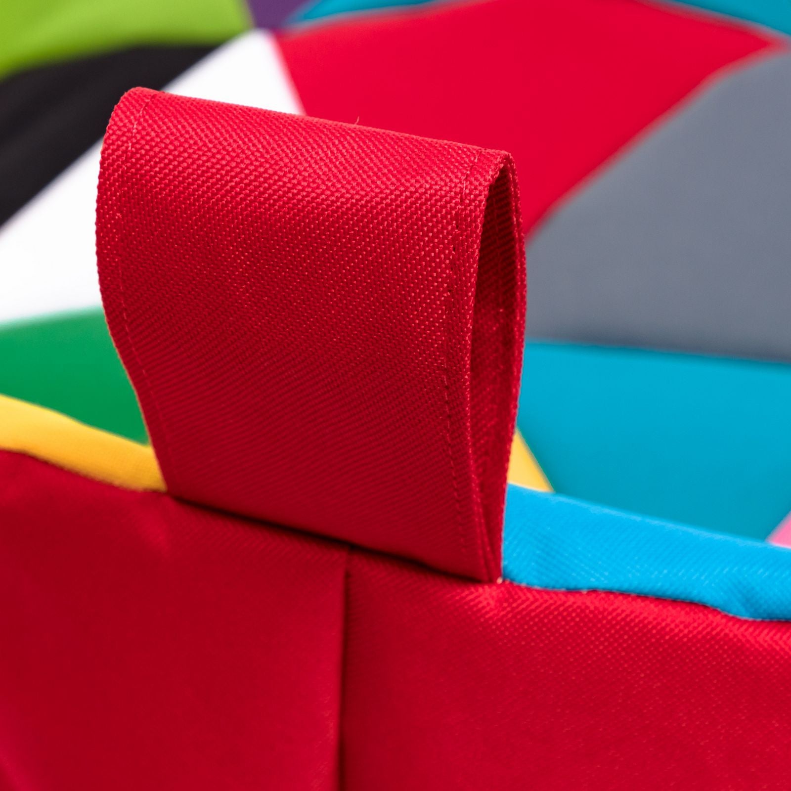 Pouf poltrona sacco seduta yoko patchwork poliestere