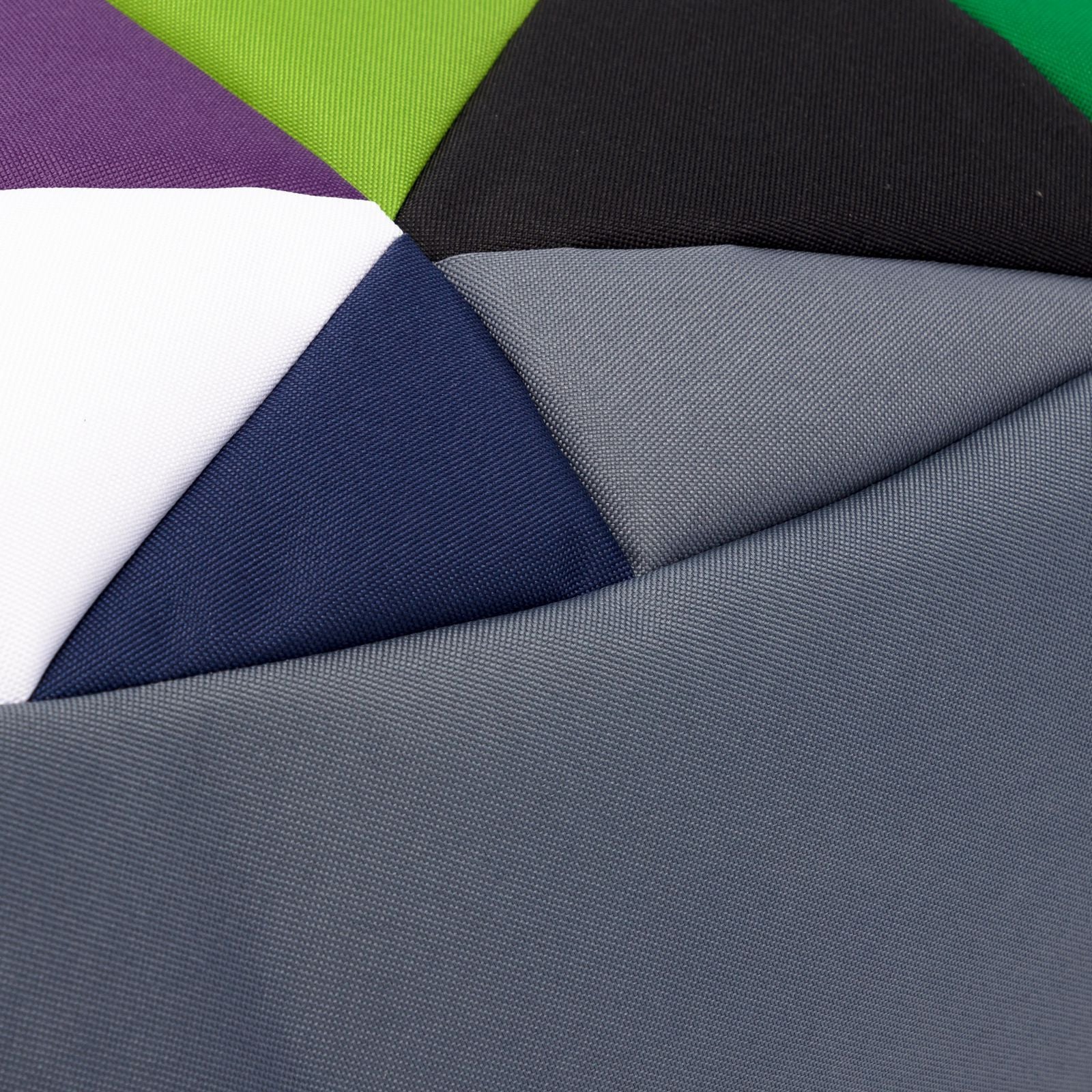 Pouf poltrona sacco seduta yoko patchwork poliestere