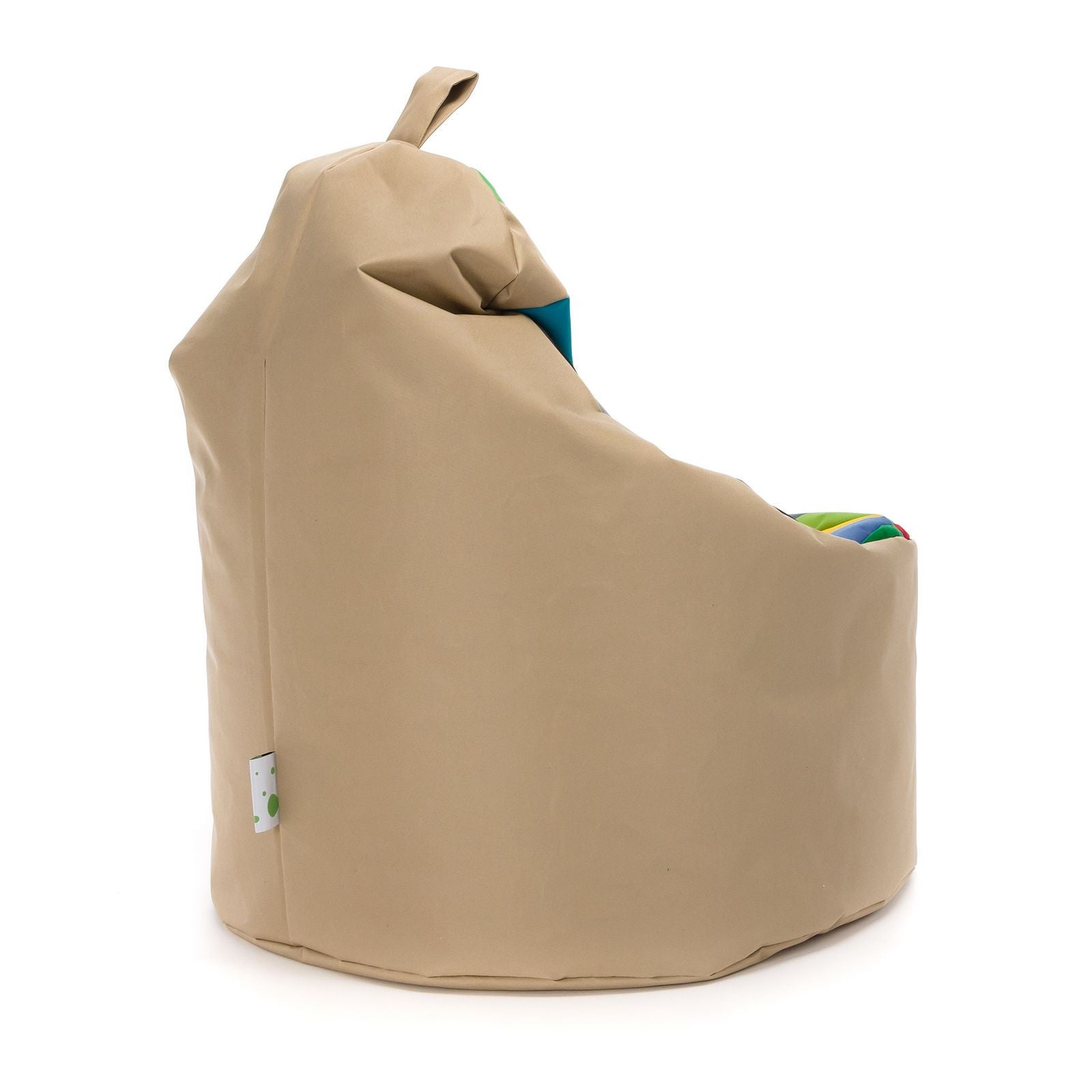 Pouf poltrona sacco seduta yoko patchwork poliestere