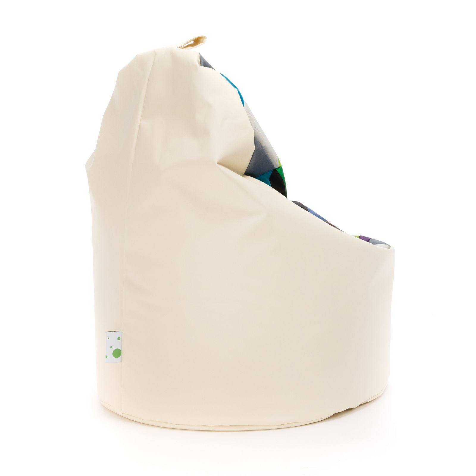 Pouf poltrona sacco seduta yoko patchwork poliestere