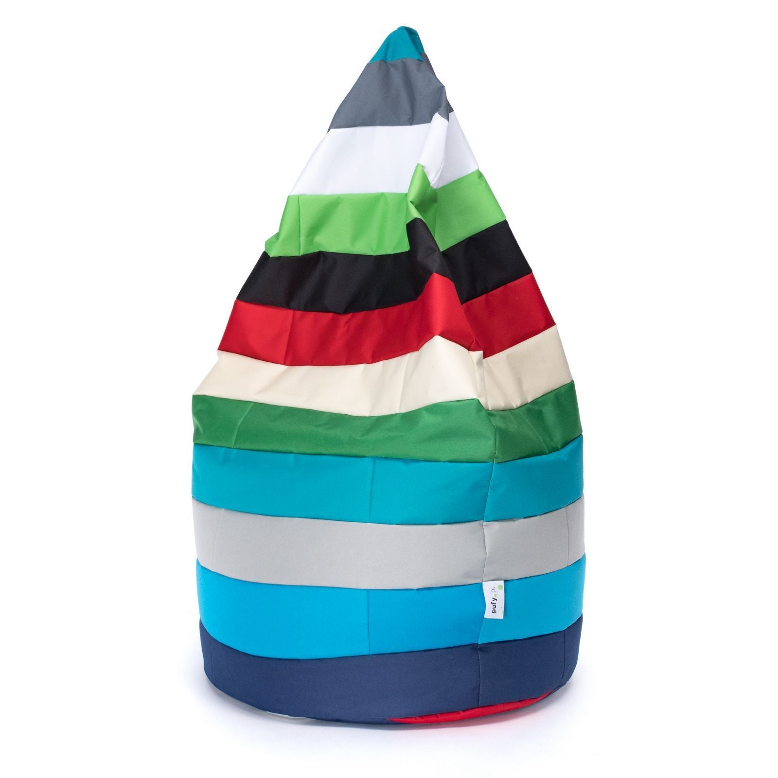 Pouf Poltrona Sacco XL Patchwork Design in Poliestere