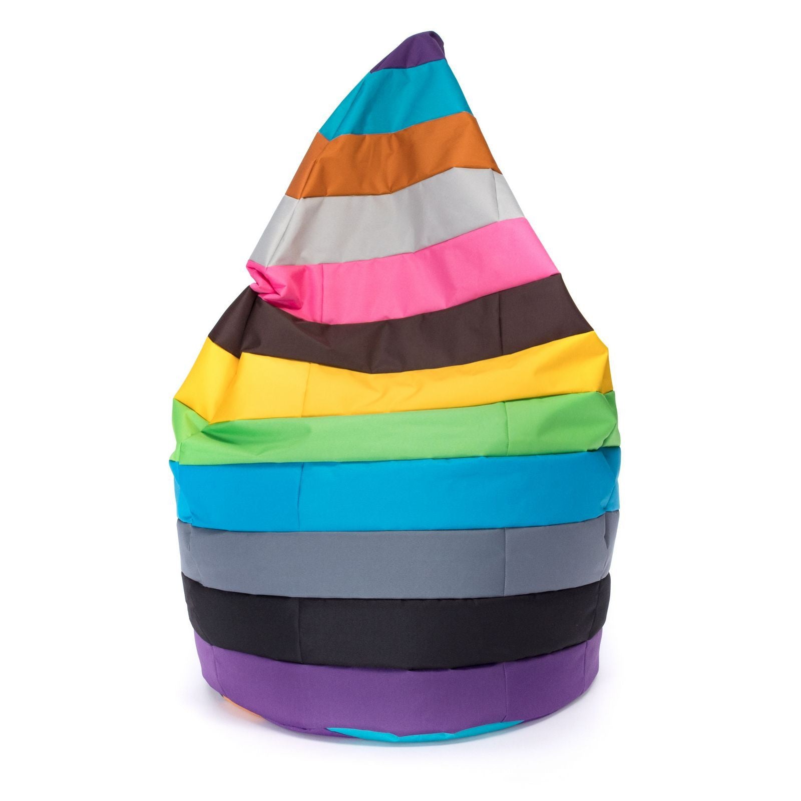 Pouf Poltrona Sacco XL Patchwork Design in Poliestere
