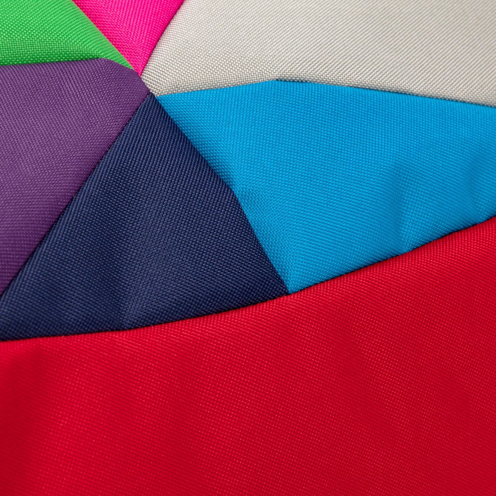 Pouf poltrona sacco seduta keiko s patchwork poliestere