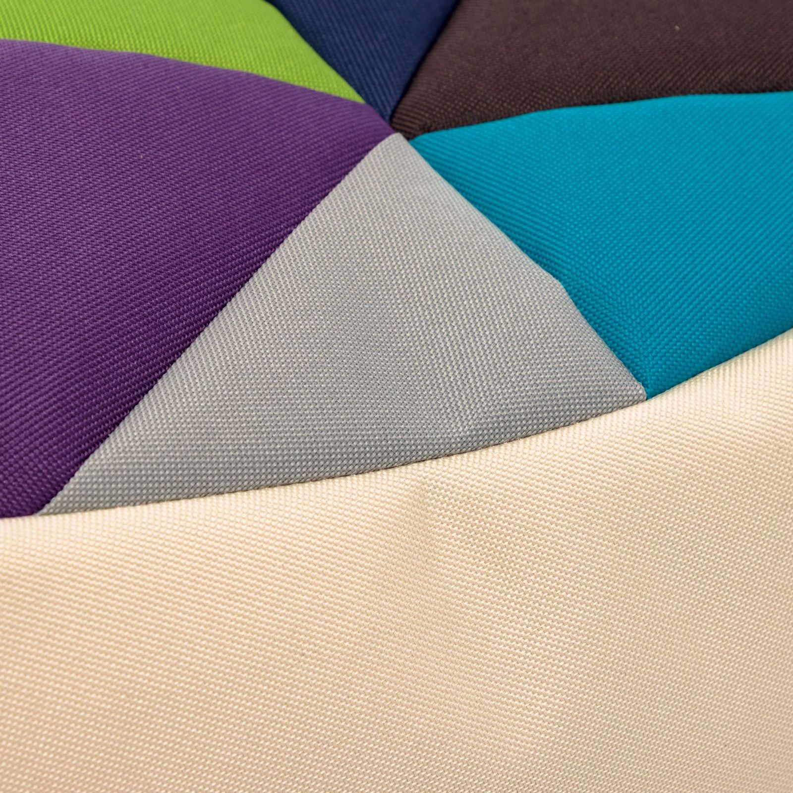 Pouf poltrona sacco seduta keiko s patchwork poliestere