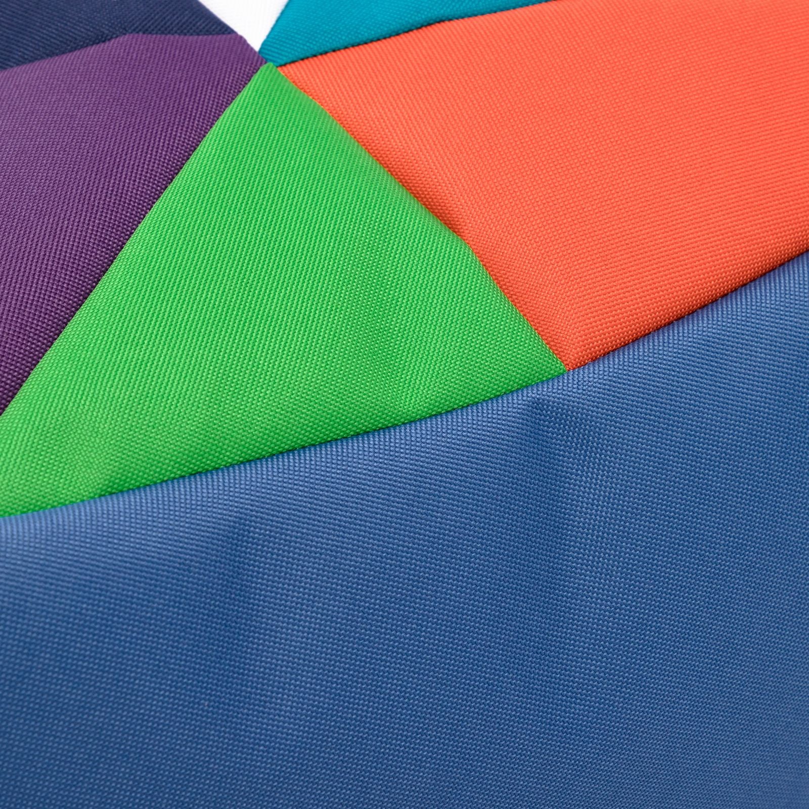Pouf poltrona sacco seduta keiko s patchwork poliestere