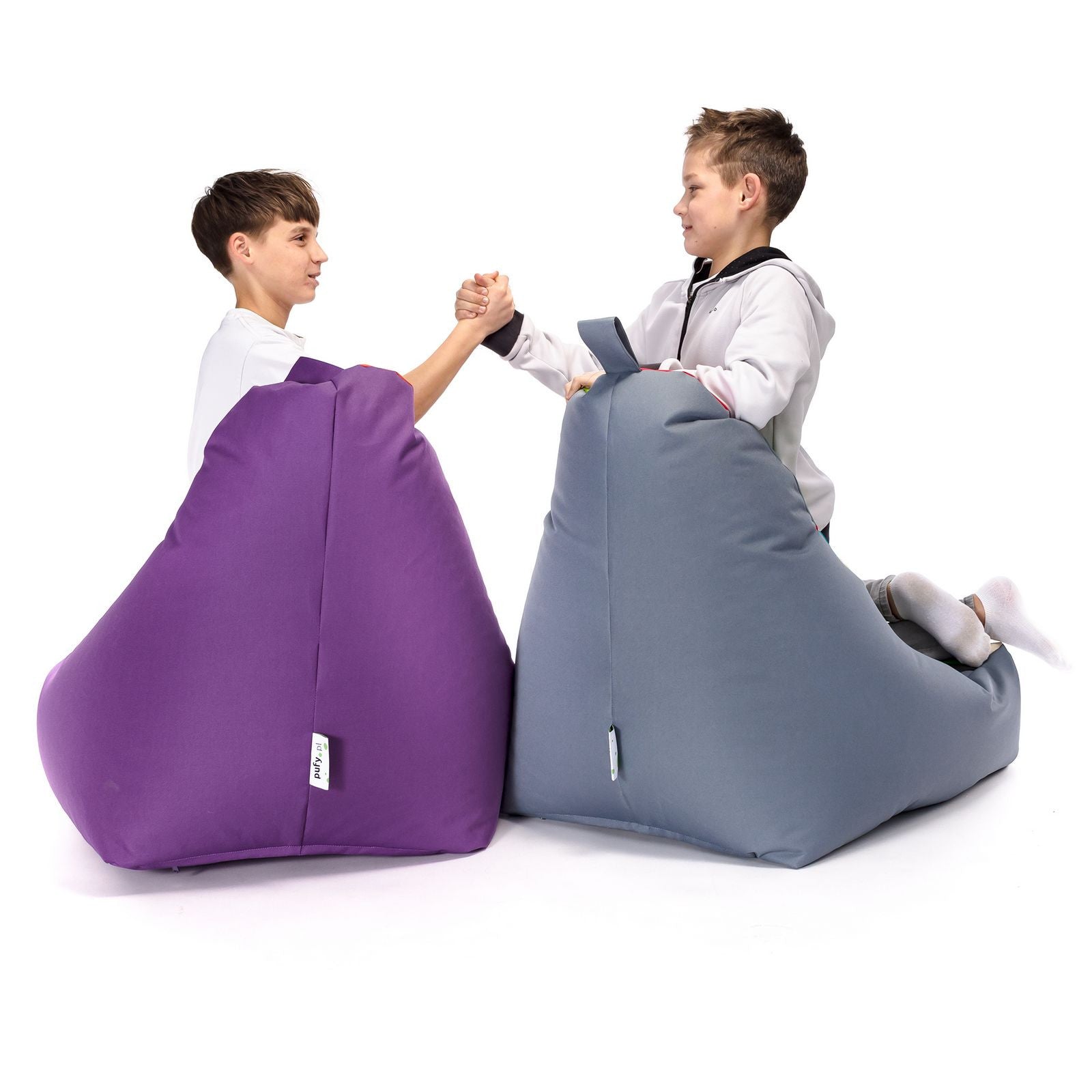 Pouf poltrona sacco seduta keiko s patchwork poliestere